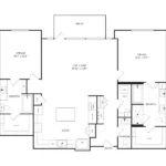 Crescent Residences Rise apartments Dallas Floor plan 13