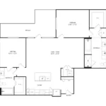 Crescent Residences Rise apartments Dallas Floor plan 15