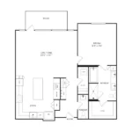 Crescent Residences Rise apartments Dallas Floor plan 4