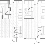 Crystal Springs Rise apartments Dallas Floor plan 1