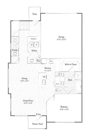 Elan Inwood Rise apartments Dallas Floor plan 17