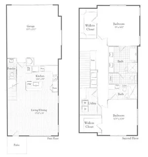 Elan Inwood Rise apartments Dallas Floor plan 6