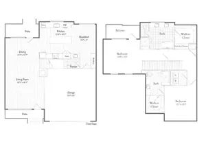 Elan Inwood Rise apartments Dallas Floor plan 9