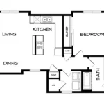Ensign Apartments Rise apartments Dallas Floor plan 3