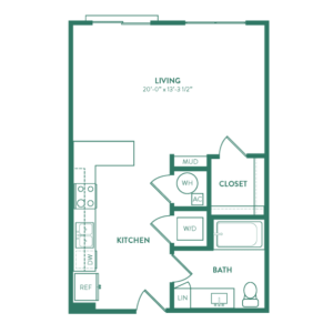 Epoch on Eagle Rise apartments Dallas Floor plan 3