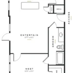Essence on Maple Rise apartments Dallas Floor plan 14