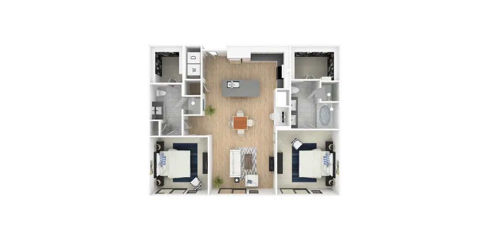 Everra Midtown Park Rise apartments Dallas Floor plan 11
