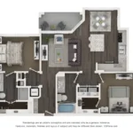 FarmHouse121 Rise apartments Dallas Floor plan 10