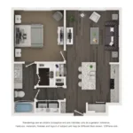 FarmHouse121 Rise apartments Dallas Floor plan 5
