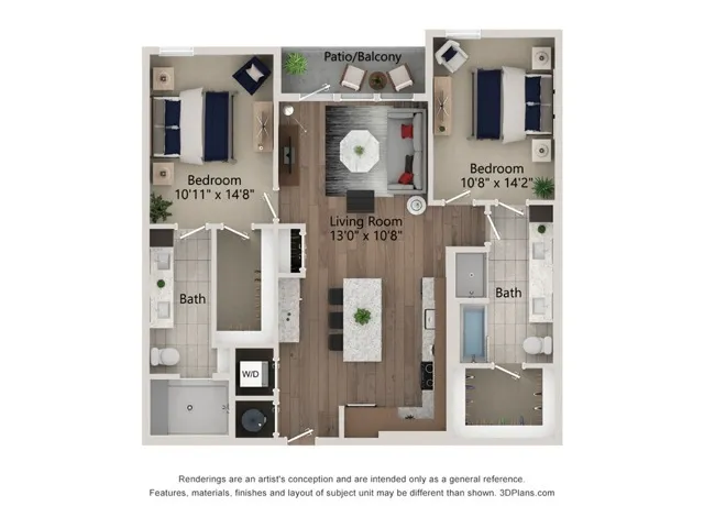 Ferro Rise apartments Dallas Floor plan 24