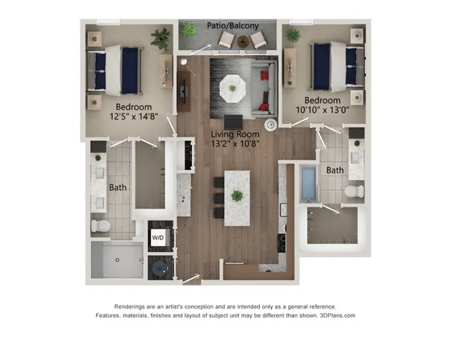 Ferro Rise apartments Dallas Floor plan 25