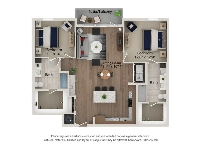 Ferro Rise apartments Dallas Floor plan 29