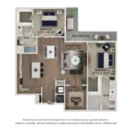 Ferro Rise apartments Dallas Floor plan 31