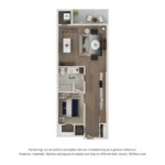 Ferro Rise apartments Dallas Floor plan 6