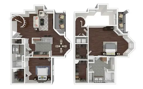 Lakeside Rise Apartments Houston FloorPlan 14