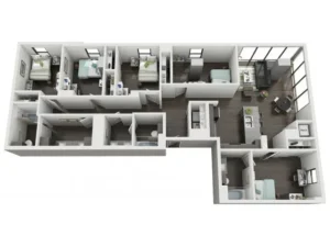 Skyloft Rise apartments Austin Floor plan 10