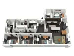 Skyloft Rise apartments Austin Floor plan 9