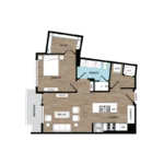 St. Andrie Rise apartments Houston Floor plan 8