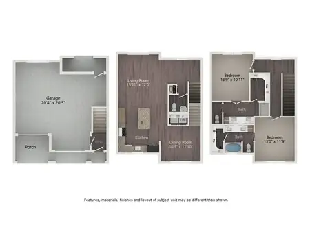 The Argonne Apartments FloorPlan 11