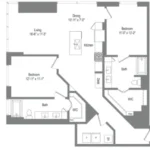 The Bowie Rise apartments Austin Floor plan 21