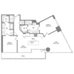 The Bowie Rise apartments Austin Floor plan 23