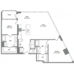 The Bowie Rise apartments Austin Floor plan 27