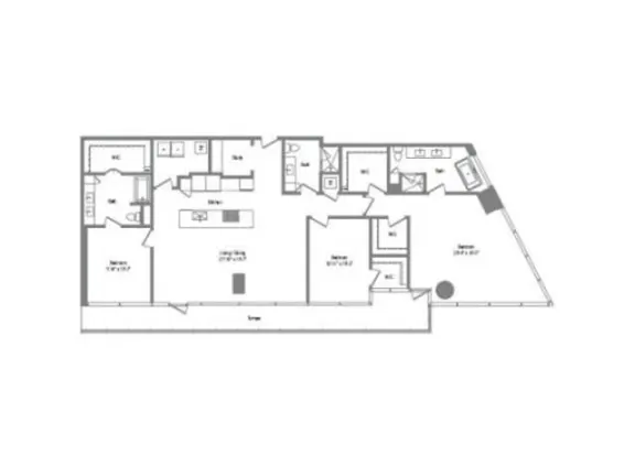 The Bowie Rise apartments Austin Floor plan 29