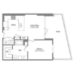 The Bowie Rise apartments Austin Floor plan 5