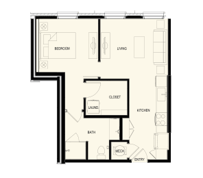 The Laura Rise Apartments Houston FloorPlan 12