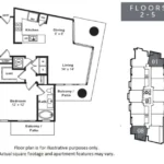 The Monarch by Windsor Rise apartments Austin Floor plan 6