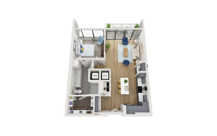 The Quincy Rise apartments Austin Floor plan 20