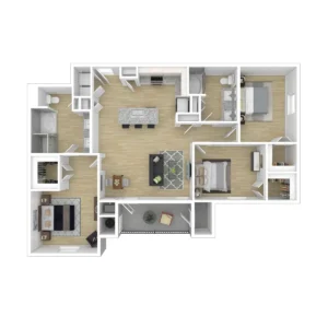 The Verge at Summer Park Rise apartments Houston Floor plan 12