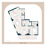 The Waller Rise apartments Austin Floor plan 10