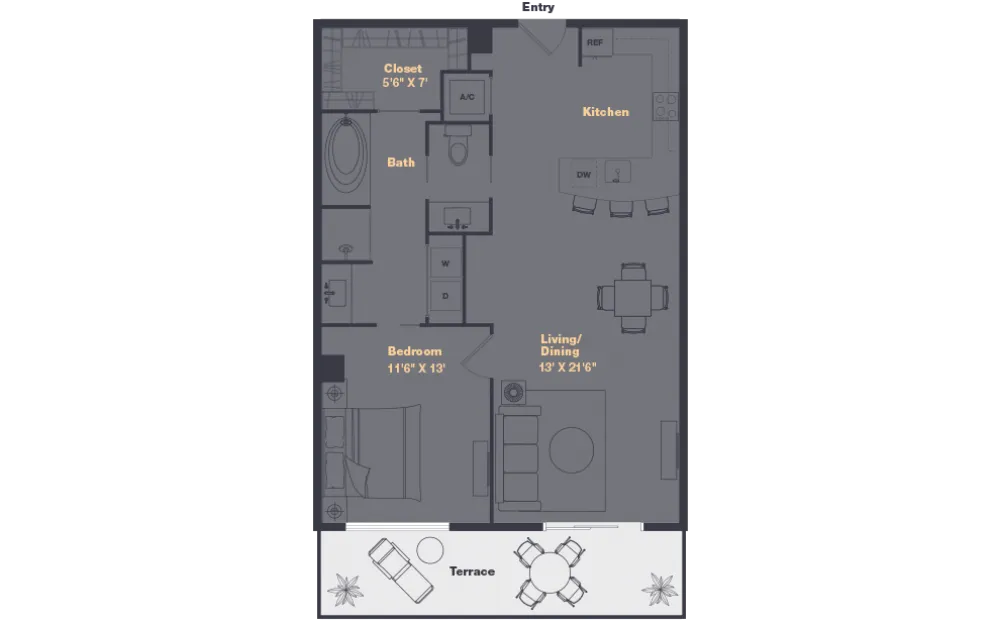 Whitley Rise apartments Austin Floor plan 17