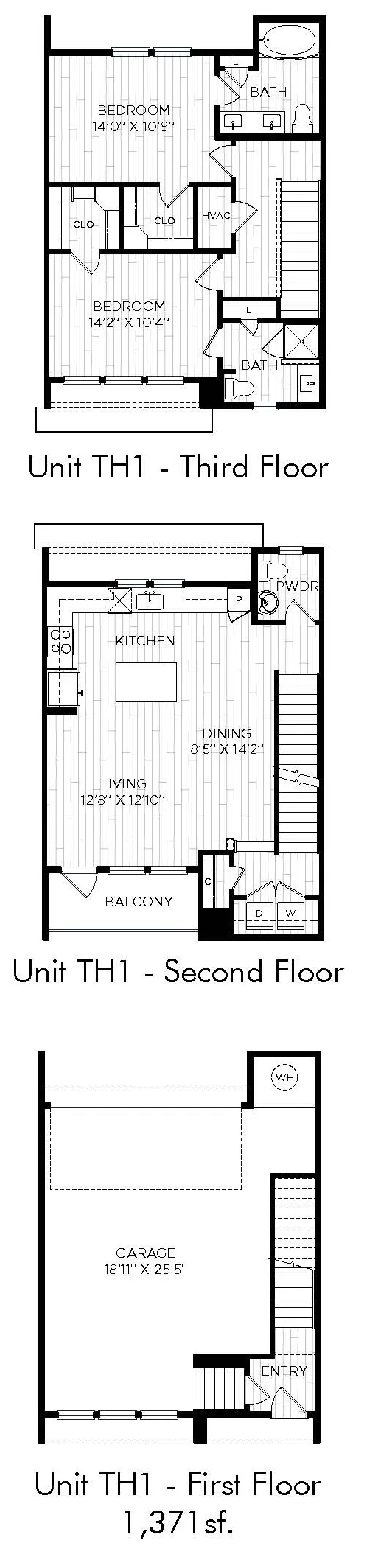 Aura Beacon Island Rise Apartments Houston FloorPlan 12