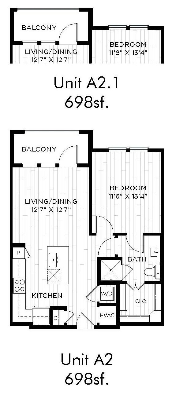 Aura Beacon Island Rise Apartments Houston FloorPlan 2