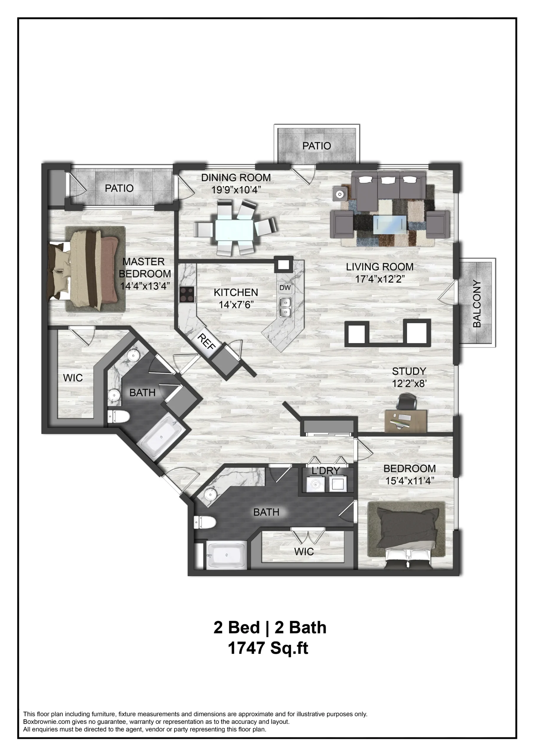 AMLI Memorial Heights Apartments Houston Floor Plan 21