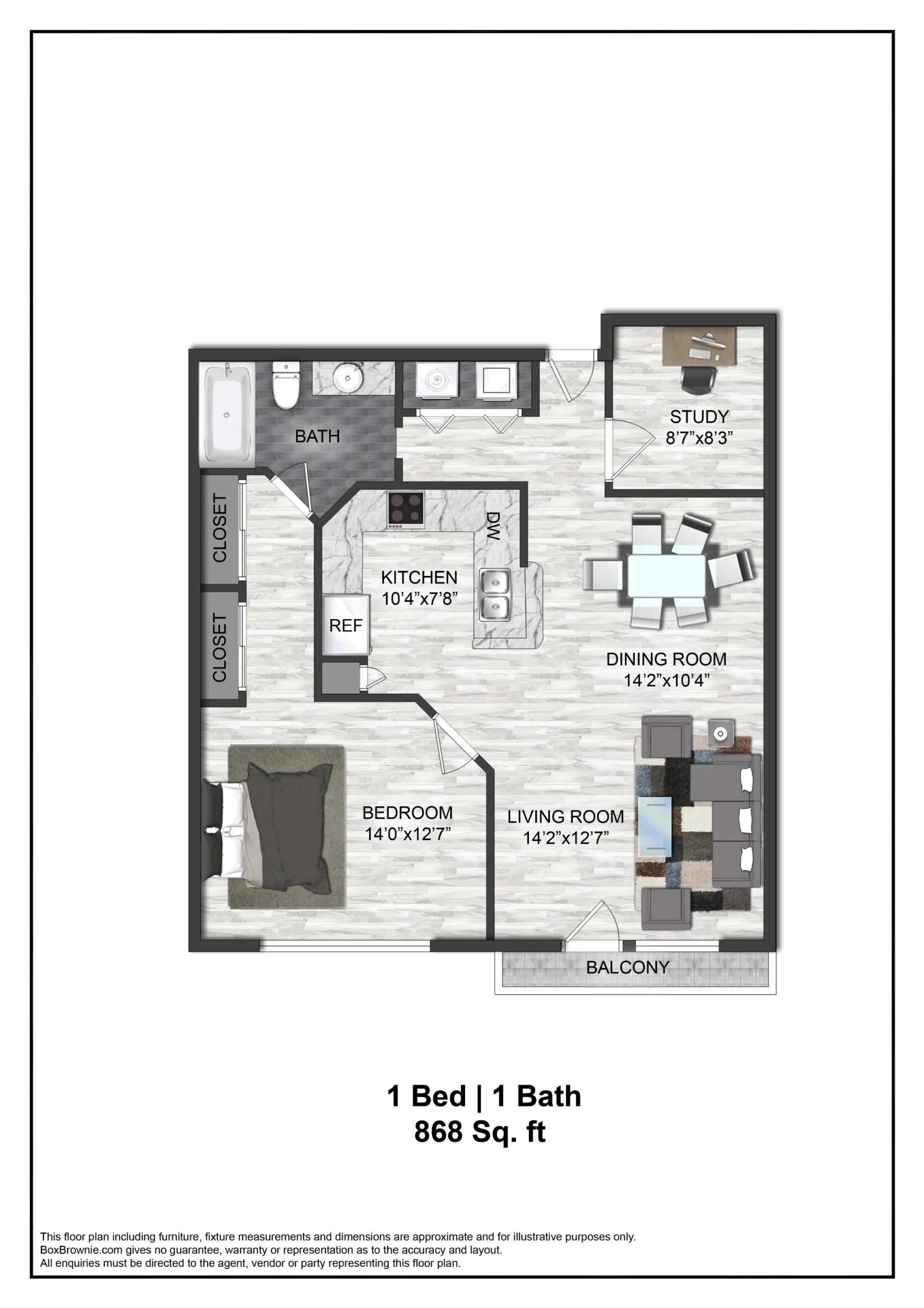 AMLI Memorial Heights Apartments Houston Floor Plan 3