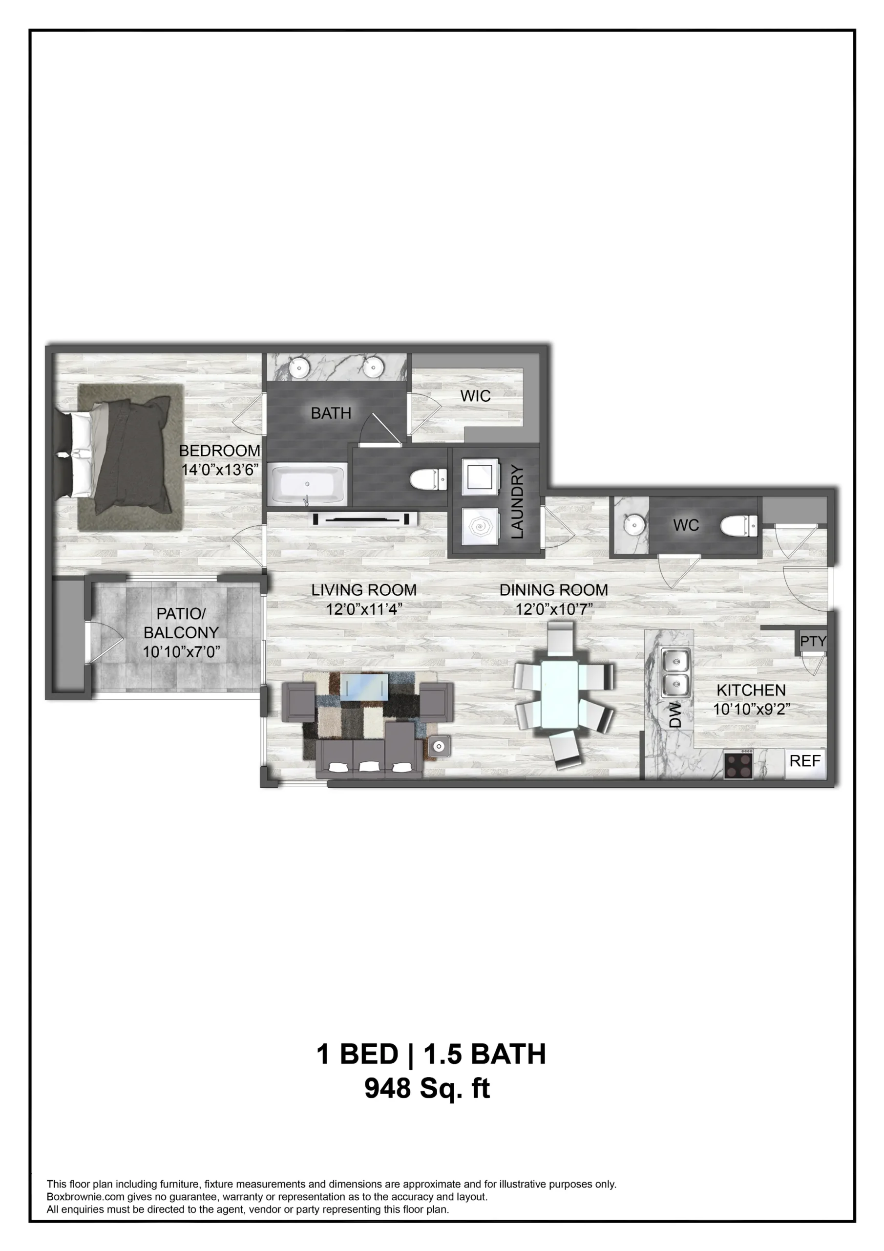 AMLI Memorial Heights Apartments Houston Floor Plan 4