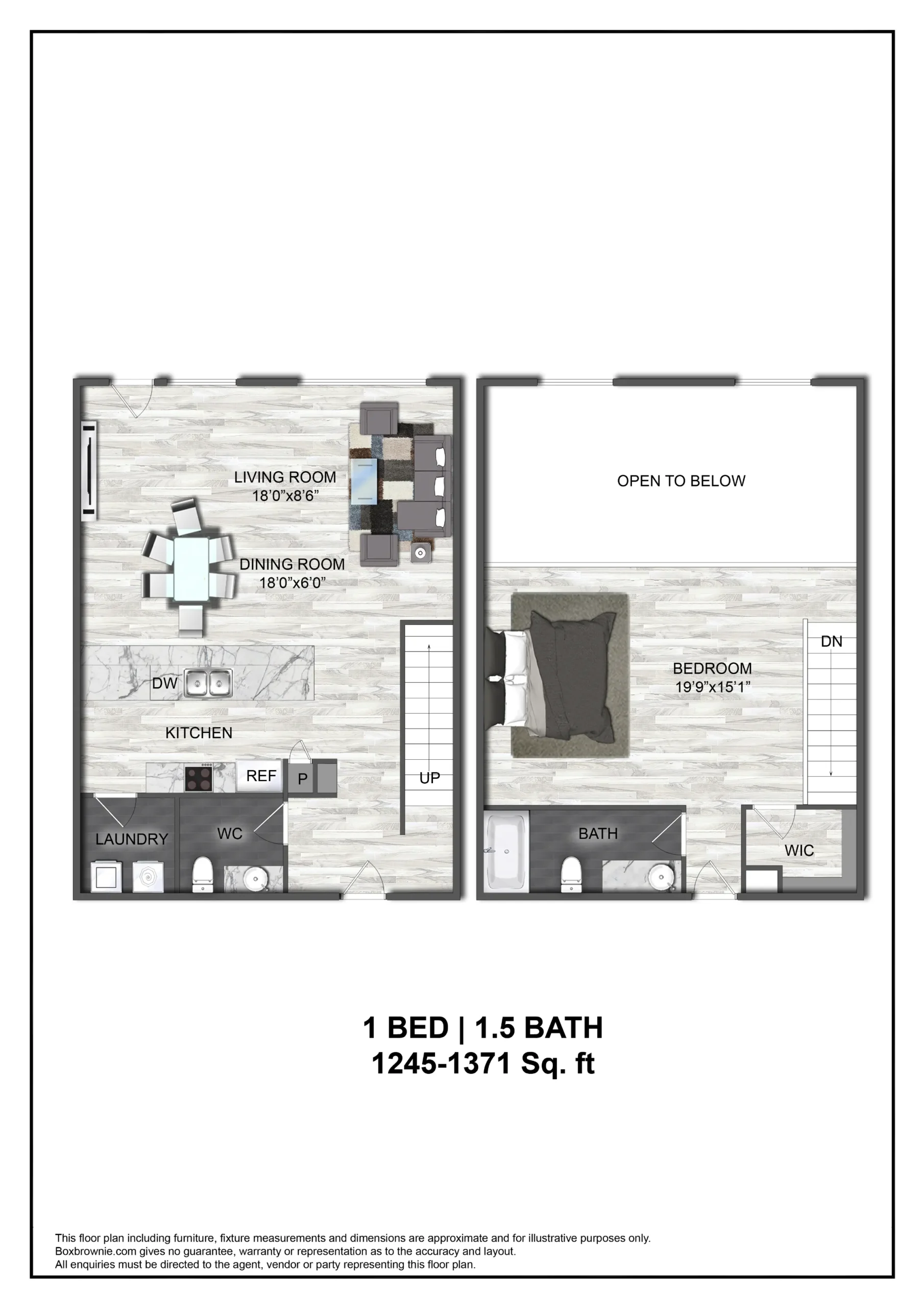 AMLI Memorial Heights Apartments Houston Floor Plan 9