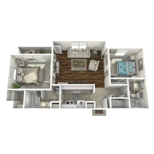 Bella Capri Apartments Houston Apartments Floor Plan 6
