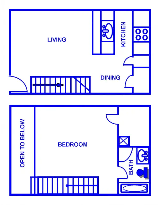 Coral Hills Apartments Houston Floor Plan 1 (3)