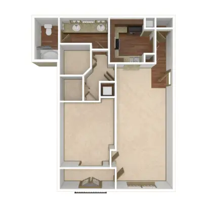 Deerwood Apartments Houston Floor Plan 12