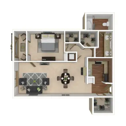 Deerwood Apartments Houston Floor Plan 15