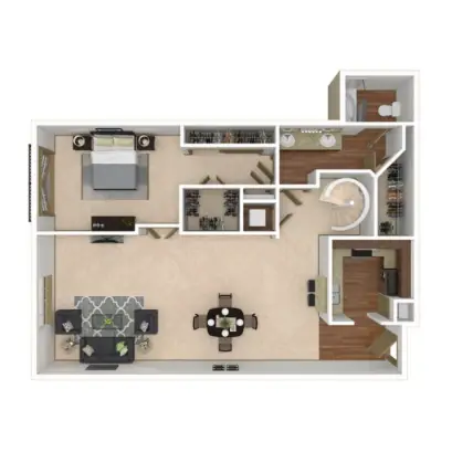 Deerwood Apartments Houston Floor Plan 23