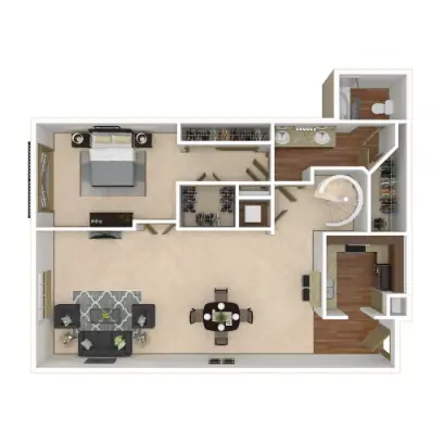 Deerwood Apartments Houston Floor Plan 25