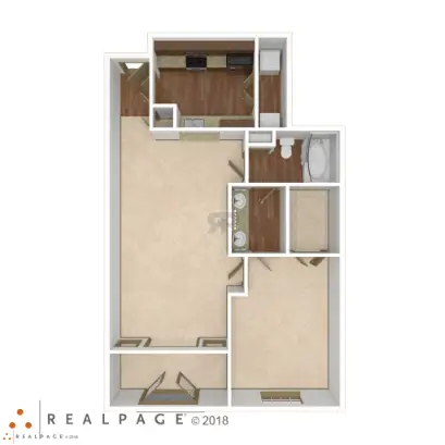 Deerwood Apartments Houston Floor Plan 7