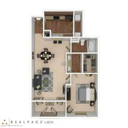 Deerwood Apartments Houston Floor Plan 8