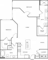 Eclipse Apartments Houston Apartments Floor Plan 26