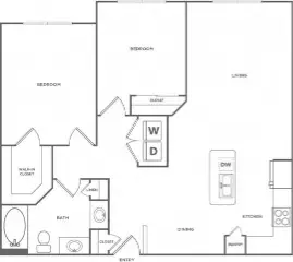 Eclipse Apartments Houston Apartments Floor Plan 30